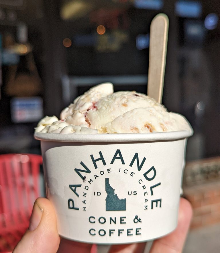 Panhandle Ice Cream in Sandpoint Idaho Silverwood Express